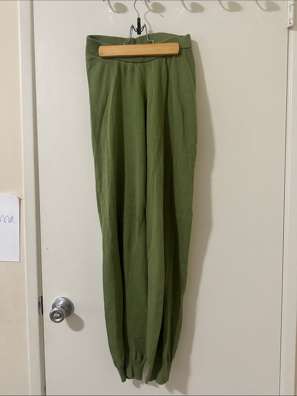 Christy Dawn Olive Green Cotton Pants